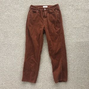 Pacsun corduroy mom jeans